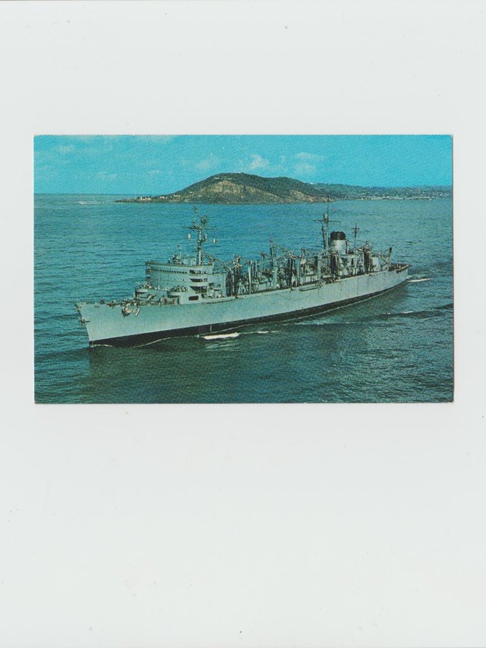 U.S.S. Sacramento ( AOE - 1) Postcard